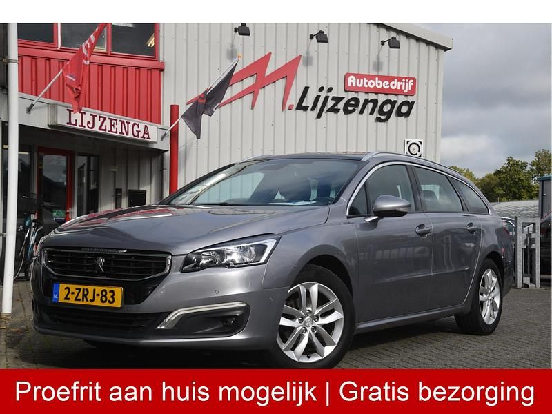 Grijs Gebruikt 2015 Peugeot 508 Stationwagen | € 10.800 (Eerlijke prijs) - Afbeelding 1/4