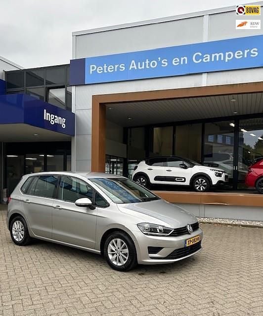 Grijs Occasion 2015 VW Golf Sportsvan Highline MPV | € 9.490 (Eerlijke prijs) - Afbeelding 1/4