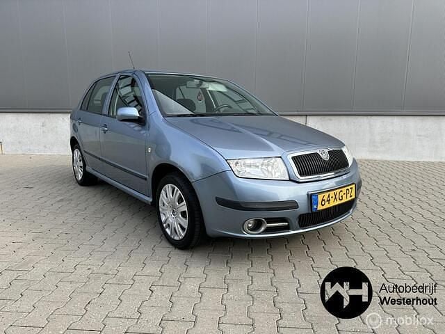 Blauw Gebruikt 2007 Skoda Fabia Classic Hatchback | € 1.995 (Eerlijke prijs) - Afbeelding 1/4