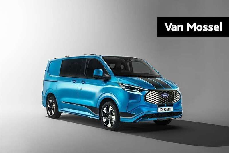 Blauw Gebruikt 2023 Ford E-Transit Limited Van | € 49.139 - Afbeelding 1/4