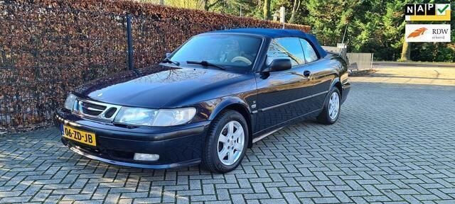Blauw Gebruikt 1999 Saab 9-3 Cabriolet | € 2.450 - Afbeelding 1/4