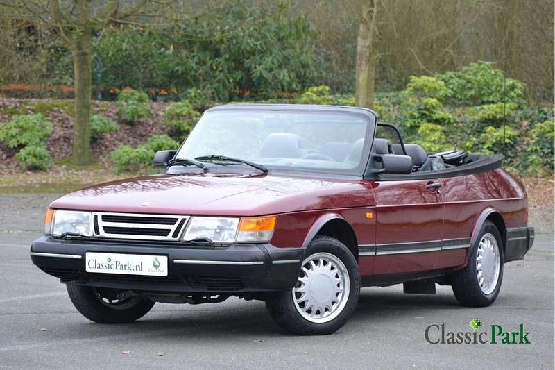 Rood Gebruikt 1993 Saab 900 Cabriolet Cabriolet | € 12.500 - Afbeelding 1/4