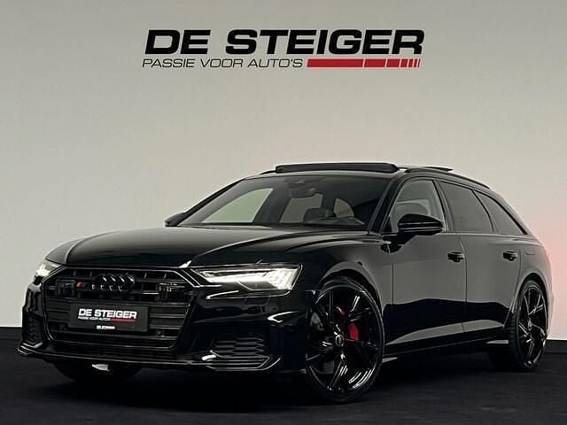 Zwart Gebruikt 2022 Audi A6 Competition Stationwagen | € 49.950 (Eerlijke prijs) - Afbeelding 1/4