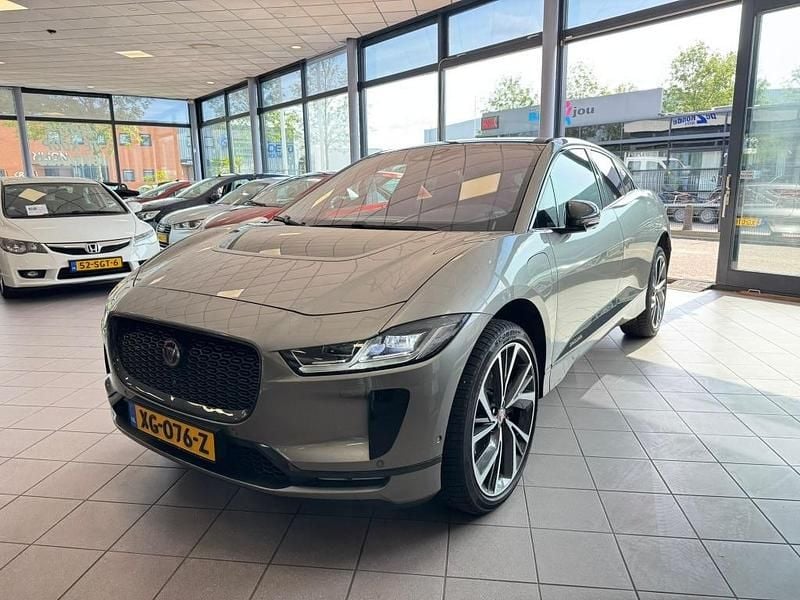Zwart Gebruikt 2018 Jaguar I-Pace SUV | € 21.950 (Eerlijke prijs) - Afbeelding 1/3