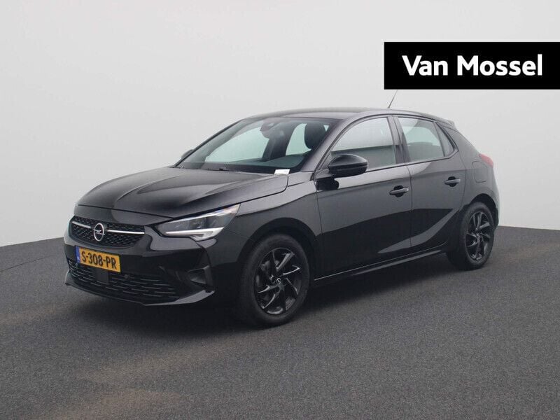 Zwartcarbon black Gebruikt 2023 Opel Corsa GS Line Hatchback | € 16.240 (Eerlijke prijs) - Afbeelding 1/4