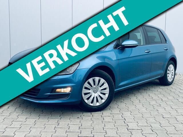 Blauw Gebruikt 2014 VW Golf VII Trendline Hatchback | € 6.499 (Eerlijke prijs) - Afbeelding 1/4