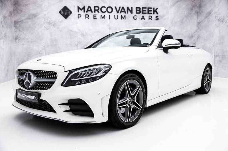 149 poolwit Occasion 2019 Mercedes C200 Premium Cabriolet | € 31.450 (Eerlijke prijs) - Afbeelding 1/3