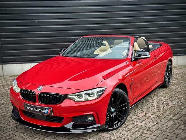 Rood / melbournerot metallic (a75) Gebruikt 2017 BMW 430 Cabriolet M Performance Cabriolet | € 29.950 (Duur) - Afbeelding 1/4