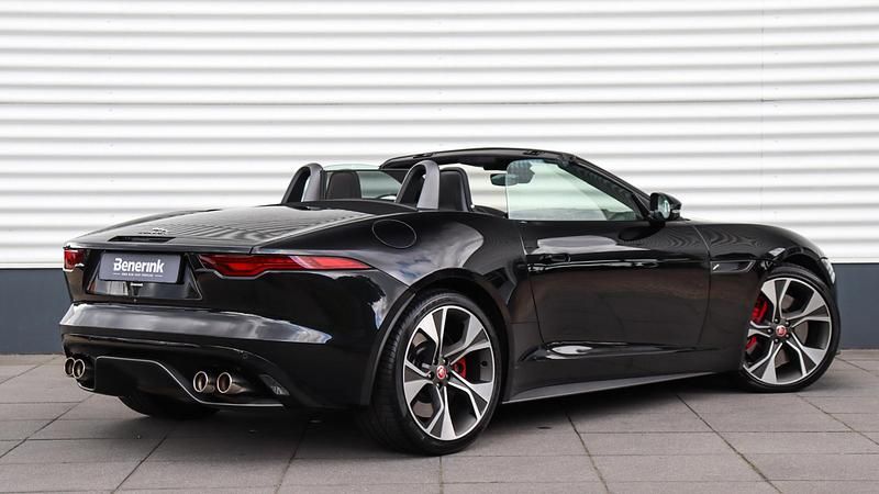 Occasion Jaguar F-Type First Edition 452 PK (332 kW) 2021 Zwart Cabriolet