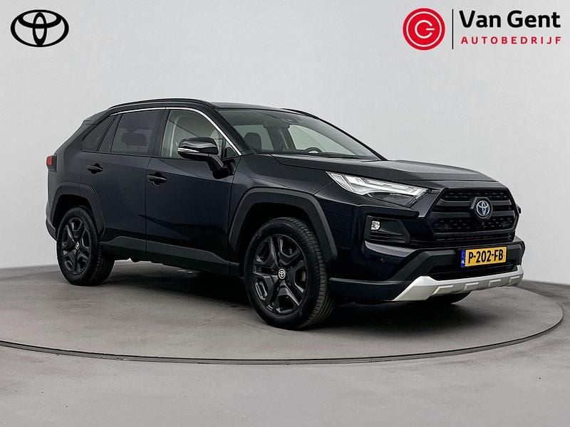 Zwart Gebruikt 2022 Toyota RAV4 Hybrid SUV | € 44.499 (Eerlijke prijs) - Afbeelding 1/4