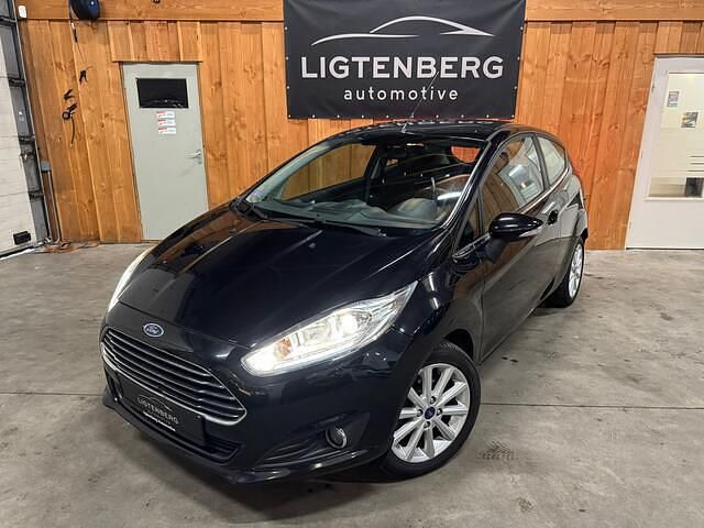 Occasion Ford Fiesta Titanium 125 PK (91 kW) 2016 Zwart Hatchback
