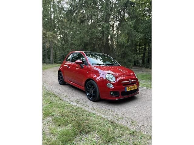 Rood Gebruikt 2013 Fiat 500S S Hatchback | € 6.995 (Eerlijke prijs) - Afbeelding 1/4