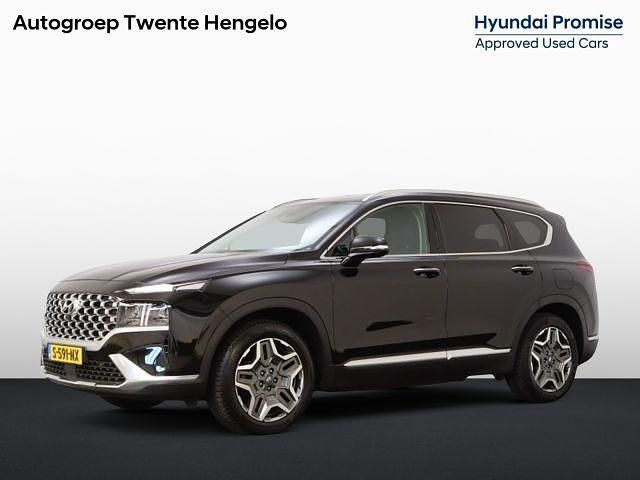 Abyss black (zwart metallic) Gebruikt 2023 Hyundai Santa Fe Premium SUV | € 38.950 (Eerlijke prijs) - Afbeelding 1/1