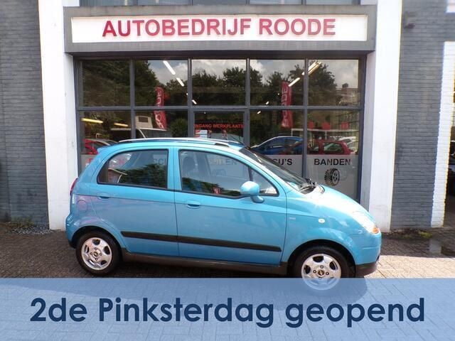 Blauw Gebruikt 2009 Chevrolet Matiz Hatchback | € 3.999 (Duur) - Afbeelding 1/4