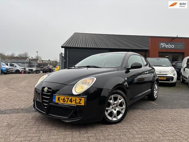 Zwart Occasion 2008 Alfa Romeo MiTo Progression Hatchback | € 3.250 (Eerlijke prijs) - Afbeelding 1/4