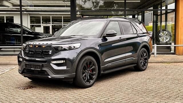 Blauw Gebruikt 2023 Ford Explorer ST-Line SUV | € 58.870 (Eerlijke prijs) - Afbeelding 1/4