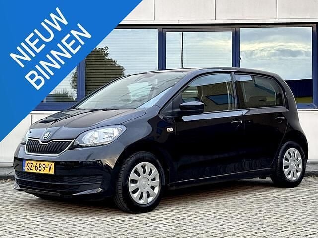 Zwart Gebruikt 2018 Skoda Citigo Ambition Hatchback | € 13.900 (Duur) - Afbeelding 1/4