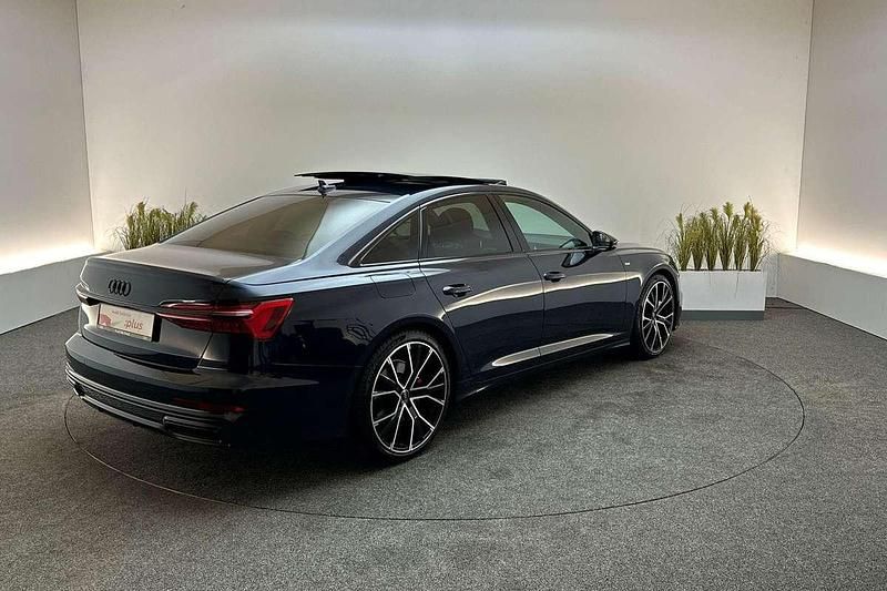 Occasion Audi A6 S-Line 299 PK (219 kW) 2023 Firmamentblauw metallic Sedan