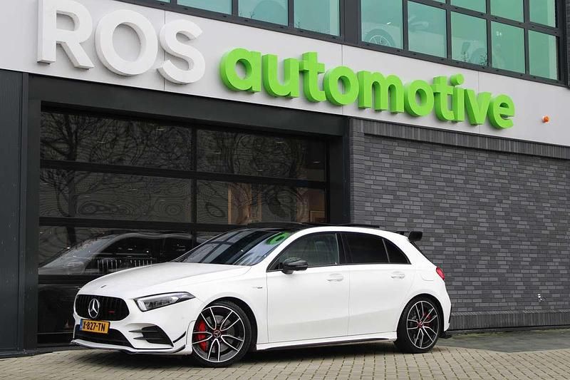 Wit Gebruikt 2020 Mercedes A35 AMG AMG Hatchback | € 39.950 (Iets duurder) - Afbeelding 1/4