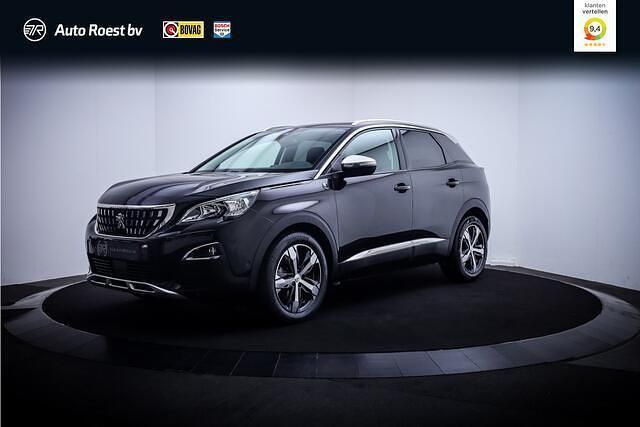 Zwart, metallic lak Gebruikt 2018 Peugeot 3008 Crossway SUV | € 16.750 (Eerlijke prijs) - Afbeelding 1/4