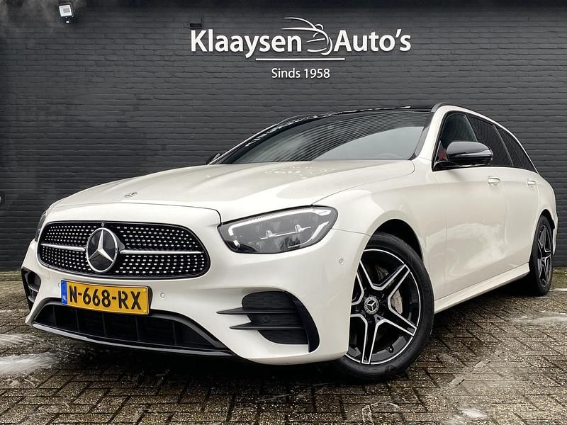 Occasion Mercedes E300 Business 320 PK (235 kW) 2022 Wit Stationwagen