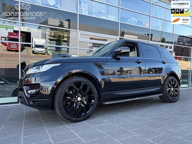 Zwart Gebruikt 2015 Land Rover Range Rover HSE Dynamic SUV | € 24.950 - Afbeelding 1/4