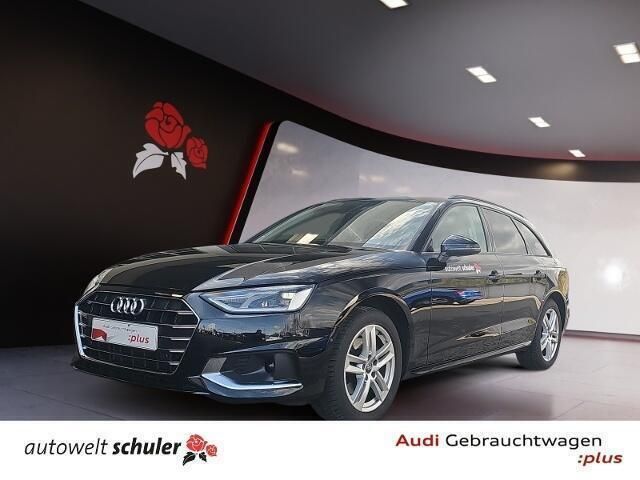 Zwart Gebruikt 2023 Audi A4 Advanced Plus Stationwagen | € 44.549 (Duur) - Afbeelding 1/4