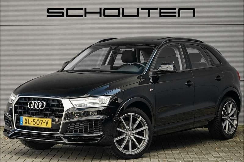 Zwart Gebruikt 2018 Audi Q3 S-Line SUV | € 24.400 (Goede deal) - Afbeelding 1/3