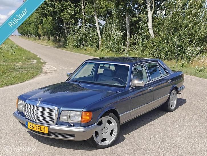 Occasion Mercedes S500 224 PK (164 kW) 1981 Blauw Sedan
