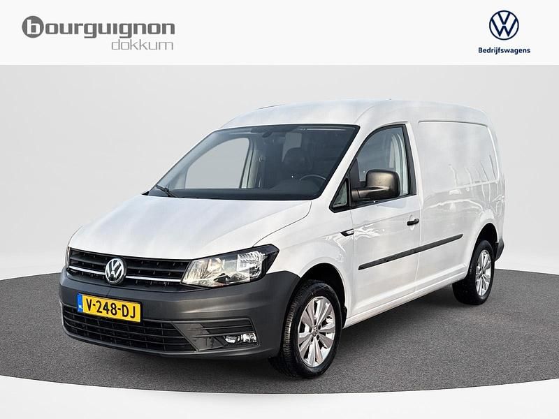 Wit Occasion 2017 VW Caddy Maxi Highline MPV | € 13.983 (Eerlijke prijs) - Afbeelding 1/3