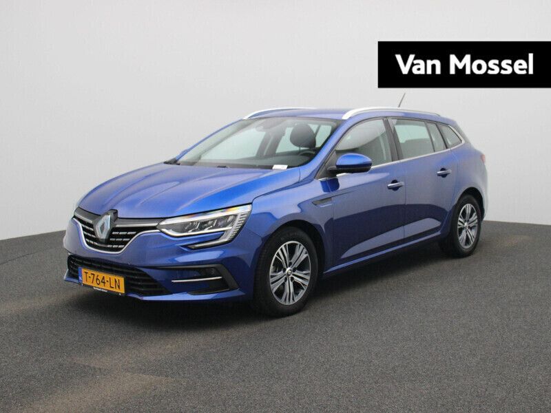 Blauw Gebruikt 2023 Renault Mégane GrandTour Equilibre Stationwagen | € 21.935 - Afbeelding 1/4