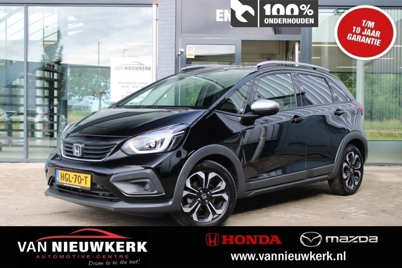 Zwart Gebruikt 2022 Honda Jazz Hybrid Hatchback | € 24.390 (Eerlijke prijs) - Afbeelding 1/4