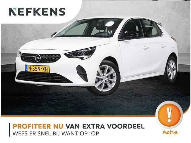 Wit Gebruikt 2022 Opel Corsa Elegance Hatchback | € 19.420 (Iets duurder) - Afbeelding 1/4