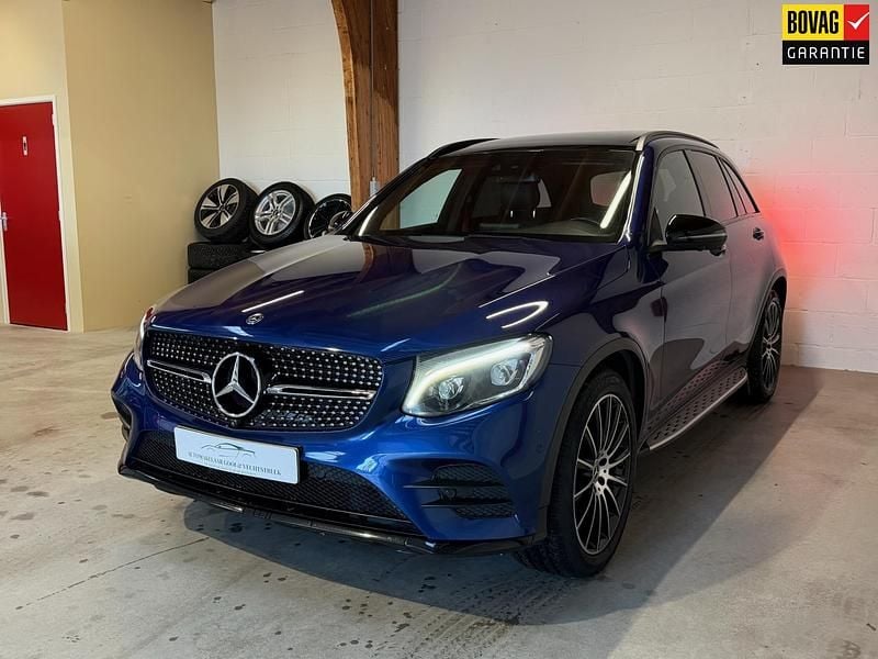 Blauw Occasion 2018 Mercedes GLC250 Premium Plus SUV | € 30.995 (Goede deal) - Afbeelding 1/4