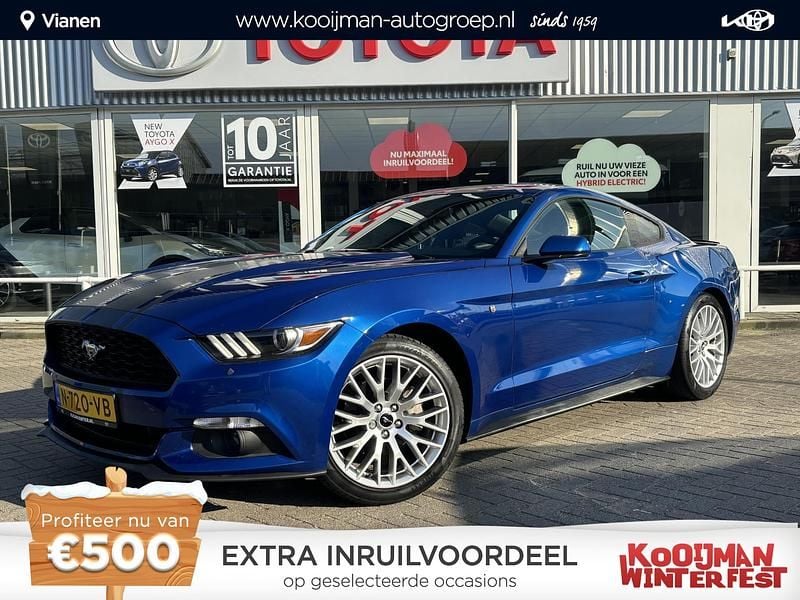 Blauw Occasion 2016 Ford Mustang Fastback Coupé | € 30.950 (Eerlijke prijs) - Afbeelding 1/4