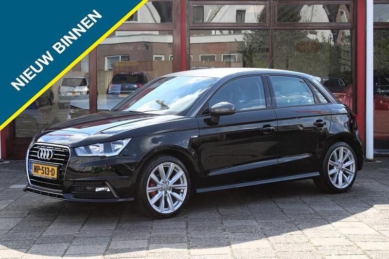 Zwart Gebruikt 2016 Audi A1 Sport Hatchback | € 16.250 (Eerlijke prijs) - Afbeelding 1/4