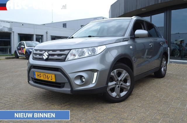 Grijs Gebruikt 2015 Suzuki Vitara Exclusive SUV | € 12.945 (Eerlijke prijs) - Afbeelding 1/4