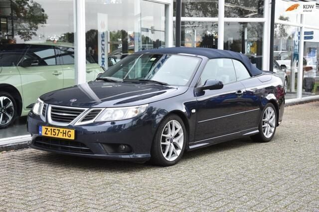 Blauw Gebruikt 2010 Saab 9-3 Cabriolet Cabriolet | € 25.943 - Afbeelding 1/4