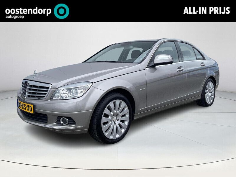 Grijs Gebruikt 2007 Mercedes C180 Elegance Sedan | € 11.950 (Iets duurder) - Afbeelding 1/4