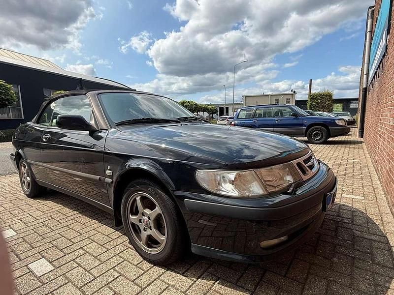 Zwart Gebruikt 2001 Saab 9-3 Cabriolet Cabriolet | € 1.500 (Goede deal) - Afbeelding 1/4