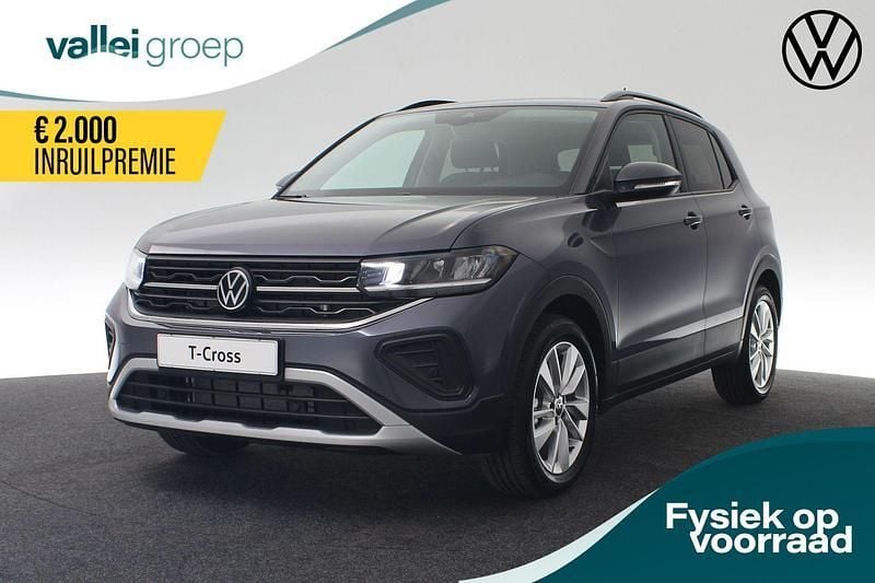 Grijs Nieuw 2025 VW T-Cross Edition SUV | € 36.499 (Eerlijke prijs) - Afbeelding 1/4