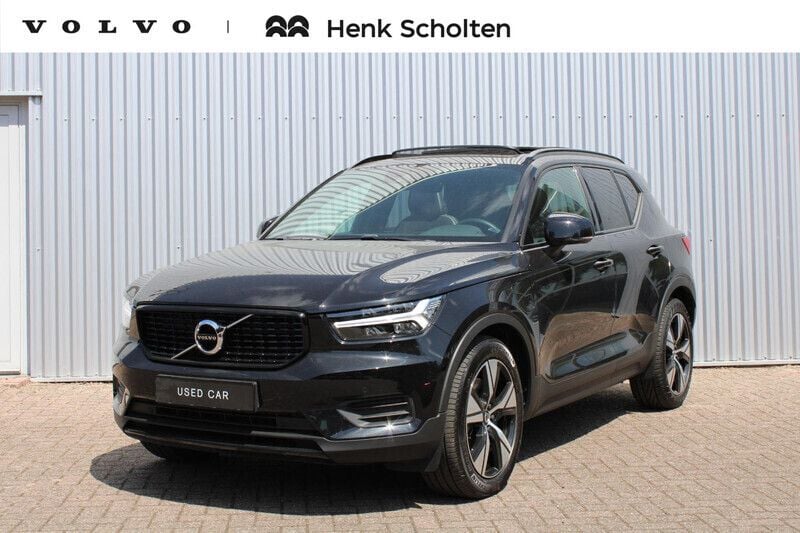 Zwart Gebruikt 2021 Volvo XC40 R-Design SUV | € 23.750 (Super prijs) - Afbeelding 1/4