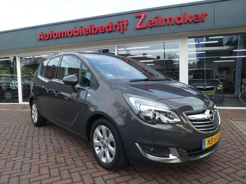 Grijs Occasion 2016 Opel Meriva Cosmo MPV | € 8.950 (Eerlijke prijs) - Afbeelding 1/4