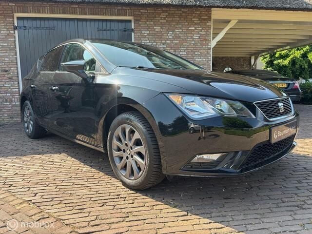 Zwart Gebruikt 2014 Seat Leon I-Tech Hatchback | € 8.950 (Goede deal) - Afbeelding 1/4