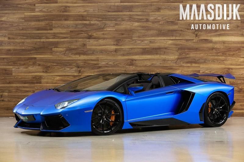 Blauw Gebruikt 2014 Lamborghini Aventador Cabriolet | € 329.740 - Afbeelding 1/4