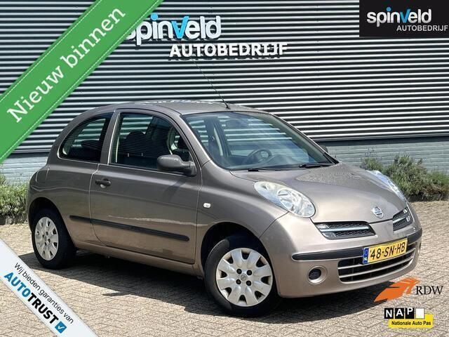 Bruin Gebruikt 2006 Nissan Micra Visia Hatchback | € 2.999 (Iets duurder) - Afbeelding 1/4