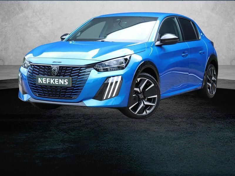 Blauw Gebruikt 2024 Peugeot e-208 GTi Hatchback | € 28.720 - Afbeelding 1/3