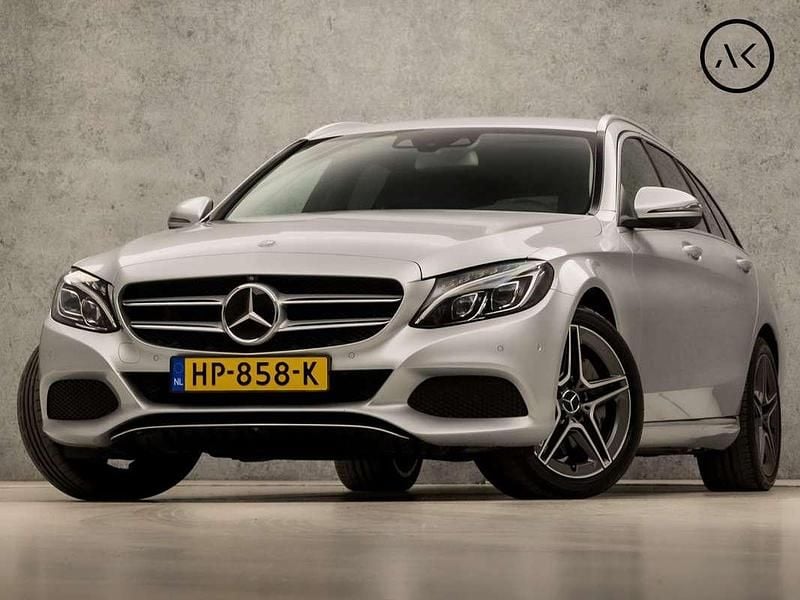 Grijs Gebruikt 2015 Mercedes C350e Stationwagen | € 20.945 (Eerlijke prijs) - Afbeelding 1/4