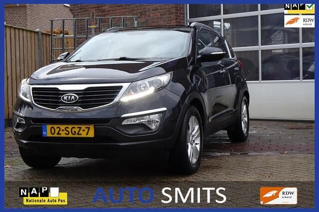 Zwart Gebruikt 2012 Kia Sportage Plus SUV | € 8.950 (Goede deal) - Afbeelding 1/4