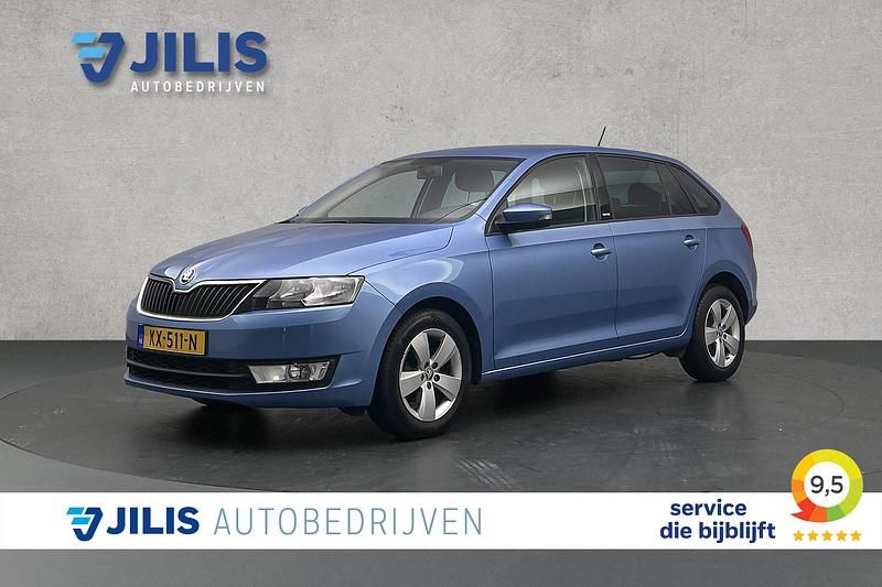 Blauw Gebruikt 2017 Skoda Rapid Joy Hatchback | € 9.450 (Eerlijke prijs) - Afbeelding 1/3